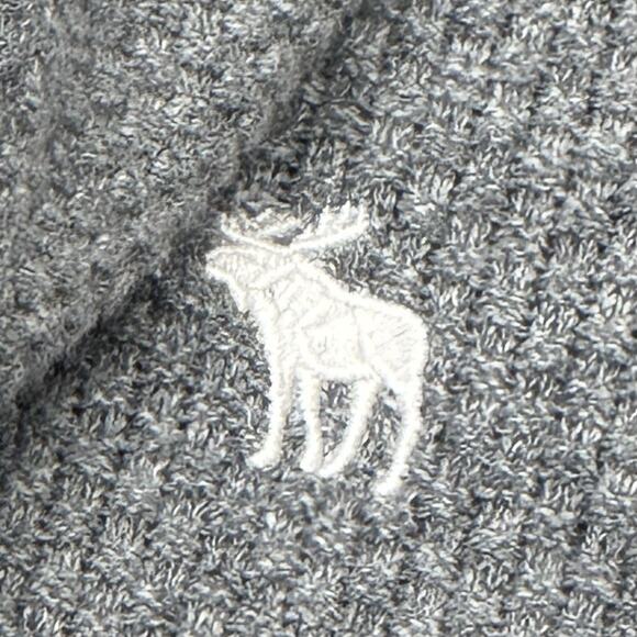 Abercrombie And Fitch Men L Button Front Shawl Collar Cardigan Sweater Grandpa - Picture 3 of 8